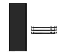 Couvercle de tuyau de climatiseur - Enveloppe d'isolation triple couche réglable, manchon de tube de protection thermique, joint d'économie d'énergie | Application d'utilisation extérieure d'intérieur