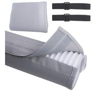 Couvercle de Tuyau de Climatiseur,Manchon de Tuyau de Climatisation Isolé par Protection Solaire,Pliable avec Bande Élastique pour Tuyaux D'échappement de 5" et 5,9" de Diamètre