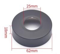Couvercle de tuyau de robinet mural décoratif en acier inoxydable pour cacher les tuyaux et construire des trous réservés dans la cuisine, le bureau et les espaces commerciaux (62 x 25 x 18 mm)