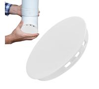 Couvercle de tuyau de ventilation 100 mm, pour bouchons de manchon, couvercle à ressort 100 mm, couvercle à ressort, capuchon à ressort, capuchon d'extrémité, capuchon d'extrémité, plastique Asa