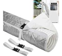 Couvercle De Tuyau D'échappement AC Isolant Thermique | L'enveloppe Réglable S'adapte Aux Évents Portables(Gray a,1PCS)