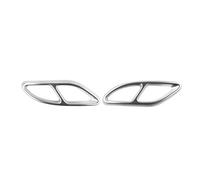 Couvercle De Tuyau D'échappement Arrière Décoration De Silencieux Pour Mercedes Pour Benz W177 A200 A220 A250 2019 - 2021(Argent)
