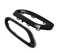 Couvercle de Tuyau D'échappement Arrière, Noir Brillant pour Embout D'échappement de Remplacement pour Classe A B C E GLC CLS W177 W247 W205 W213 X253 C257