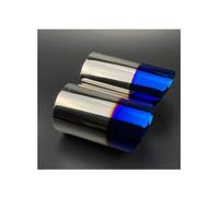 Couvercle De Tuyau D'échappement De Voiture Pour VW Pour Passat B6 B7 CC Pour Beetle 1.2T EOS Pour Tiguan(Blue 2pc)