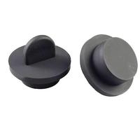 Couvercle de tuyau en caoutchouc, bouchons de trou, 2 pièces/ensemble rond avec poignée bouchons de trou de joint en caoutchouc de silicone bouchons d'extrémité d'obturation bouchon de joint bouchon d