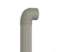 Couvercle de tuyau isolé pour conduites d'alimentation en eau extérieure pour réduire le risque de formation de glace à basse température (gris)