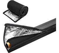 Couvercle de tuyau résistant aux intempéries avec technologie de barrière thermique, feuille d'aluminium double couche et tissu pour une efficacité énergétique isolée