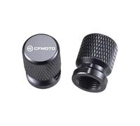 Couvercle de Valve de Moto pour CFMOTO 400NK 650NK 150NK 250NK 400GT 650TR-G 650MT CF500 2 Pièces, Accessoires Moto, Capuchons De Valve Pneu, Bouchons(Titanium)