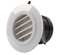 Couvercle de valve de toit - Diffuseur rond, persienne à flux frais, système de refroidissement par chaleur | Véhicule de voyage Intérieur Chambre Salle de bain Salon Camping Randonnée Été