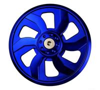 Couvercle de ventilateur de refroidissement du moteur pour radiateur de moto fabriqué à partir d'alliage d'aluminium pour optimiser le flux d'air et maintenir la température du moteur (FSG-001 - Bleu)