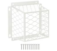 Couvercle de ventilateur d'échappement - Bouclier d'échappement mural, protection de persienne | Capuchon de protection en acier galvanisé de 7,6 à 10,2 cm, couvercle d'aération d'extérieur avec joint