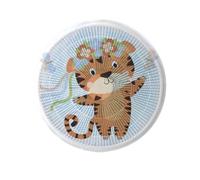 Couvercle De Ventilateur Rond - Protecteur De Doigt Anti-poussière À Motif