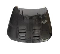 Couvercle de ventilation de capot avant de voiture en Fiber de carbone véritable, Compatible Pour BMW G22 G23 G26 425I 2/4 porte 2021 2022 2023 2024(Single Layer Carbon)