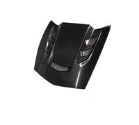 Couvercle de ventilation de capot de moteur de pare-chocs avant en fibre de carbone véritable Compatible Pour Chevrolet for Corvette C7 14-18