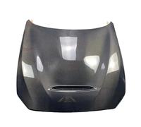 Couvercle de ventilation de capot de pare-choc avant en Fiber de carbone véritable de Style GTS, Compatible Pour BMW M3 M4 F80 F82 F83 2014 - 2020(Single-sided carbon)