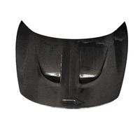 Couvercle de ventilation de capot de pare-choc avant en Fiber de carbone véritable de Style P1, Compatible Pour Mclaren MP4-12C 650S 2011 - 2018(Single-sided carbon)