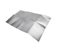 Couvercle de ventilation de grenier - Isolation en feuille d'aluminium - Autocollant - Isolation thermique pour fenêtre de toit et aération - Efficace en énergie - 129 x 129 cm (129 cm x 95 cm)