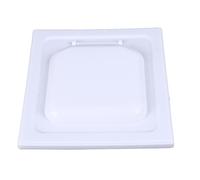Couvercle de Ventilation de Sèche-linge à Double Porte, Couvercle de Ventilation D'échappement Idéal pour la Salle de Bain ou le Sèche-linge, Matière Plastique de qualité