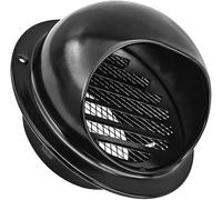 Couvercle de ventilation en acier inoxydable, durabilité à vie for conduit d'échappement, déflecteur de pluie et moustiquaire for une installation sûre(S-50mm)