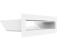 Couvercle de ventilation Luft 6x20 blanc fin