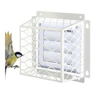 Couvercle de ventilation pour sèche-linge extérieur - Protection de ventilation - Couvercle de ventilation - Bouclier en acier galvanisé résistant aux intempéries pour capot d'échappement de 3 à 4
