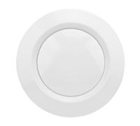 Couvercle de ventilation rond de 75mm, diffuseur de Ventilation réglable pour plafond, mur, salle de bains, salon, plastique ABS blanc 3 pouces