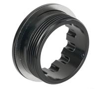 Couvercle de verrouillage de roue libre pour moyeu MS 12 vitesses, alliage d'aluminium CNC, rainure approfondie pour un meilleur couple, compatible avec M6100 M7100 M8100, noir