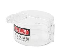 Couvercle de Verrouillage de Vanne, Conception Sécurisée à 4 Trous | Construction PC durable, installation facile, excellente résistance aux chocs, adaptée à l\'isolation électrique