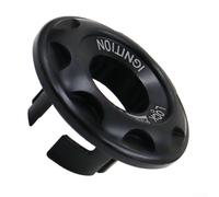 Couvercle de verrouillage pour interrupteur de moto fabriqué en alliage d'aluminium, protège l'interrupteur d'allumage et les rayures (noir)