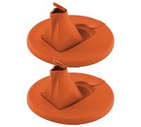 Couvercle de versement de peinture, la peinture peut couler, couvercle de conteneur de peinture de 2 paquets | Accessoires de stockage avec intégrée, joint sûr, évite le désordre