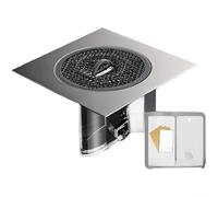 Couvercle de vidange amélioré avec double fonction : filtration physique et barrière, convient pour les installations de tuyaux de 50 mm et 75 mm (1 pièce)