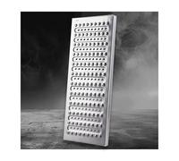 Couvercle de vidange antidérapant pour drainage souterrain - Idéal pour les terrasses, les jardins, les routes à gaz et les allées, lourd, résistant aux intempéries, facile à installer, empêche les