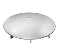 Couvercle de vidange de douche, 112 mm, couvercle de douche chromé pour douche et baignoire pour 6958.99, couvercle de vidange de douche