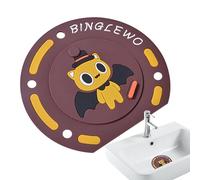 Couvercle de vidange de douche - Double bouchon de filtre à joint d'aspiration puissant, anneau de traction longue durée avec un design durable, accessoire d'évier, bouchon de salle de bain avec fonct