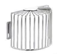 Couvercle de vidange de sol en acier inoxydable 304 et filtre de gouttière avec grille de drainage latérale conçue pour un filtrage durable des débris et une protection contre les rats (160 mm)