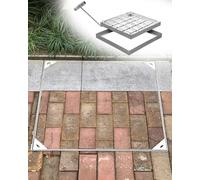 Couvercle de vidange de sol en acier inoxydable pour garage, sous-sol et systèmes d'égouts - Design élégant pour une intégration transparente et des solutions de drainage faciles