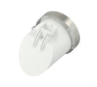 Couvercle de vidange de sol en PVC avec clapet anti-odeur réglable pour balcon, jardin, système de drainage extérieur, filtre de tuyau d'eau de pluie blanc (50 mm)