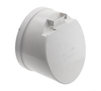 Couvercle de vidange de sol en PVC avec vanne de déplacement à fermeture automatique pour tuyaux de vidange de 50 mm, 75 mm, 110 mm, 160 mm utilisés dans les balcons extérieurs (160 mm)