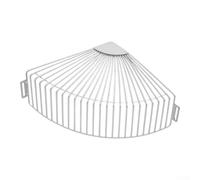 Couvercle de vidange de sol, grille de drainage murale soudée à l'hydrogène, filtre de douche antirouille avec trous de vis sécurisés pour salle de bain, cave, balcon (L)