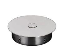 Couvercle de vidange d'évier en acier qui ne se bouche pas - Bouchon facile - Joint de tuyau général - Plusieurs tailles - Installation simple pour tuyau en PVC - Ne bouche pas le bouchon d'étanchéité