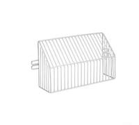 Couvercle de vidange en acier inoxydable 304 avec design anti-encrassement et prévention des animaux pour la protection de gouttière de toit et une utilisation durable en extérieur (M)