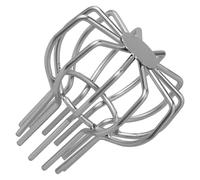 Couvercle de vidange en acier inoxydable - Construction solide - Fixation rapide pour gouttières - Bec de descente - Filtre en acier