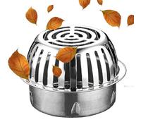 Couvercle de vidange en Forme de dôme - Filtre de Sol pour évier, Siphon en Acier Inoxydable | Solution de Protection fiable et pour la plomberie, piège à Cheveux avec sous-Sol, Salle de Bain