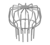 Couvercle de vidange extérieur, écran de protection de gouttière, 13 x 12 cm, solution en maille durable pour systèmes de débordement de douche, piscine, cour, paysage, garage, sol, allée, terrasse