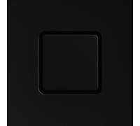 Couvercle de vidange KALDEWEI KA120, pour CONOFLAT, émaillé, 687772572676, Couleur: Noir mat 100 avec Secure Plus