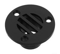 Couvercle de vidange pour bateaux, yachts et camping-cars, matériel d'évacuation efficace de l'eau, résistant aux UV, noir, 22 mm, 25 mm, facile à installer, ajustement à long terme, design encastré