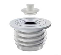 Couvercle de vidange pour tuyaux de cuisine et de machine à laver, anneau d'étanchéité anti-odeur, protection de drain de sol pour bloquer les odeurs et les parasites, convient (B-45/50 mm)