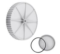 Couvercle de vidange principal de piscine pour pompe d'écumoire Summer Wave en plastique de rechange pour Summer Wave compatible avec les systèmes de pompe à filtre Polygroup Skimmer Convertir en