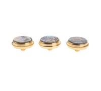 Couvercle de vis de capuchon de valves de boutons de doigt de trompette, accessoires de trompettes de basse musicale, couvercle de boutons de remplacement de capuchon de clés, 3 paquets