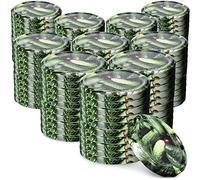 Couvercle de vis Kadax FI82 mm, ensemble de couvertures à tour de torsion en métal, couvercle de remplacement pour pots Mason, couvercle avec 6 dents de colonne montante pour les pots de lutin